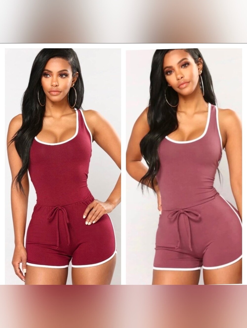 2 Fashion Nova Rompers